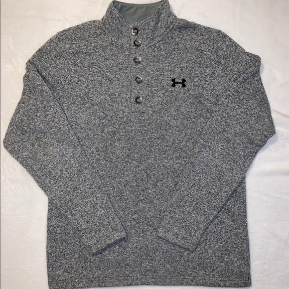 Under Armour Other - Mens UA sweater gray loose cold gear size medium
